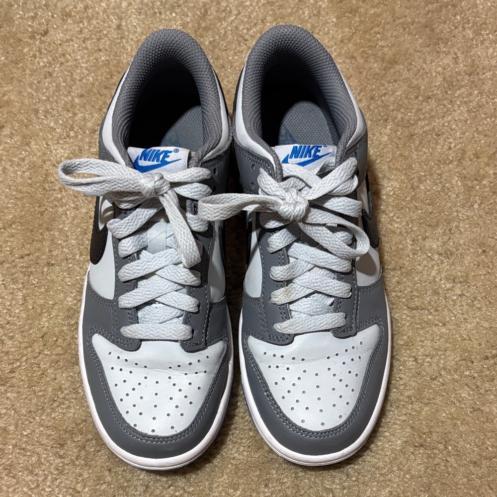 Nike Dual-Tone Gray and White Sneakers